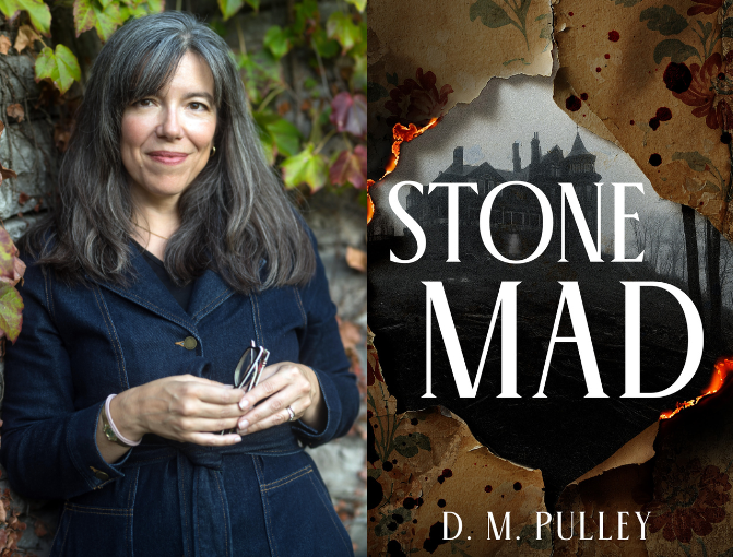 Stone Mad book cover with photo of D.M. Pulley