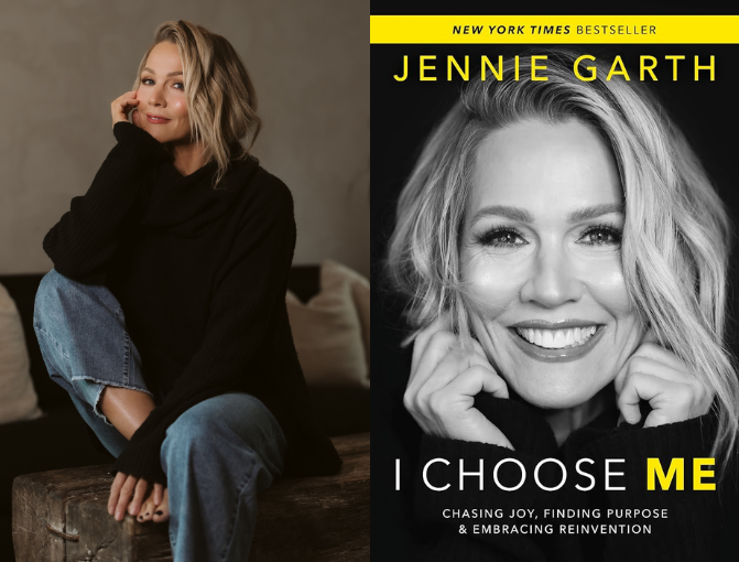 I Choose Me book cover with photo of Jennie Garth