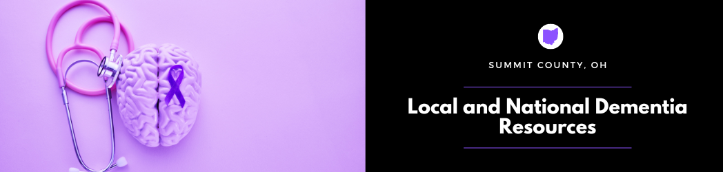 Local and national dementia resources.